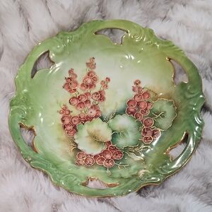 Vintage Hand Painted Plate